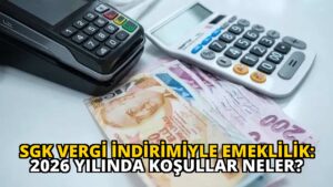 SGK Vergi İndirimiyle Emeklilik: 2026 Yılında Koşullar Neler?